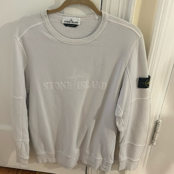Men's Stone Island Crew Neck Sweater